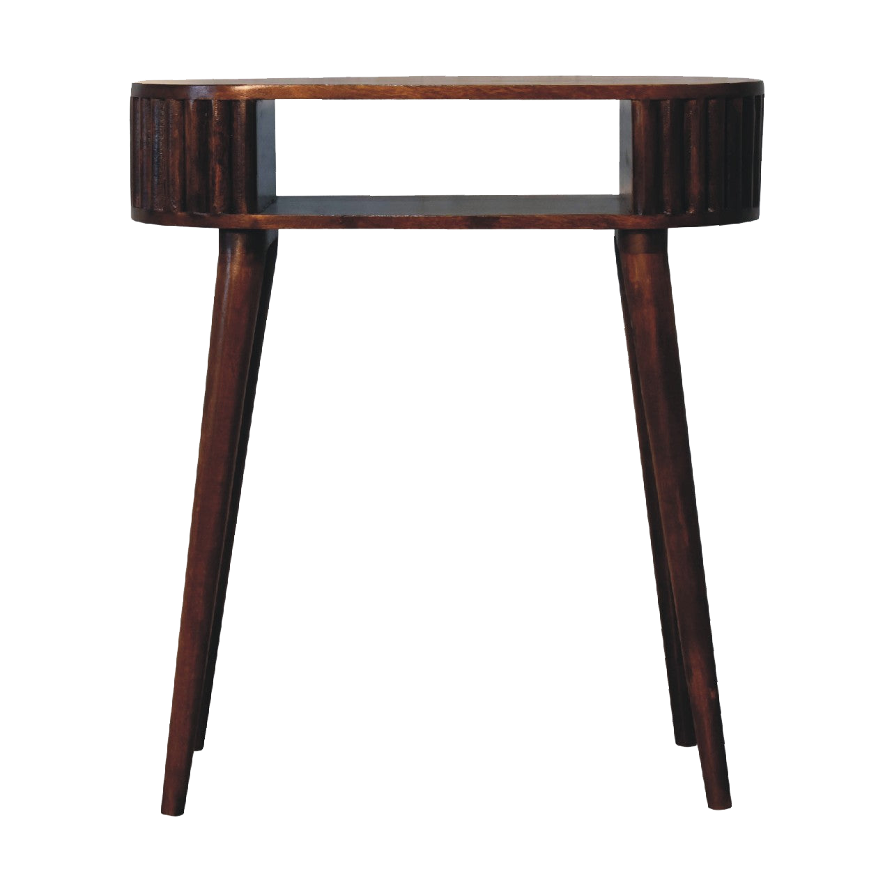 Stripe Chestnut Writing Desk