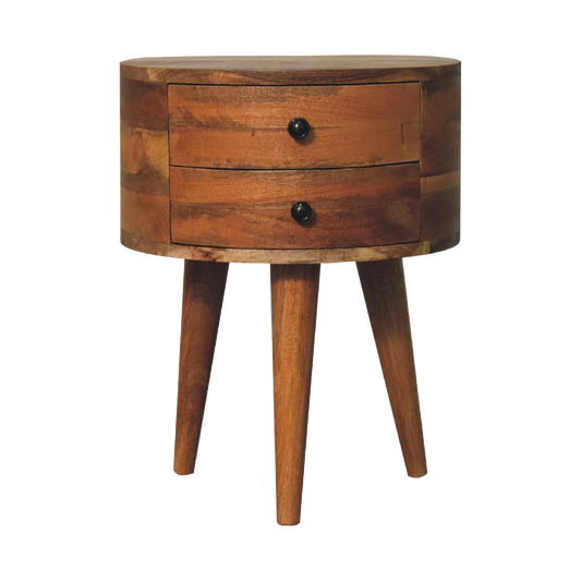 Odyssey Oak-ish Tripod Bedside