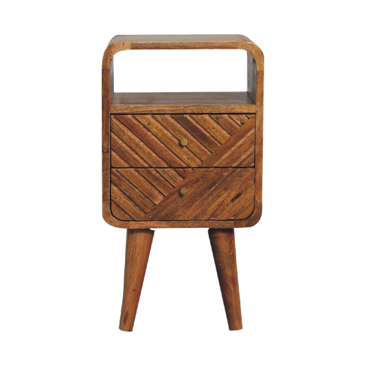 Mini Lille Curved Bedside
