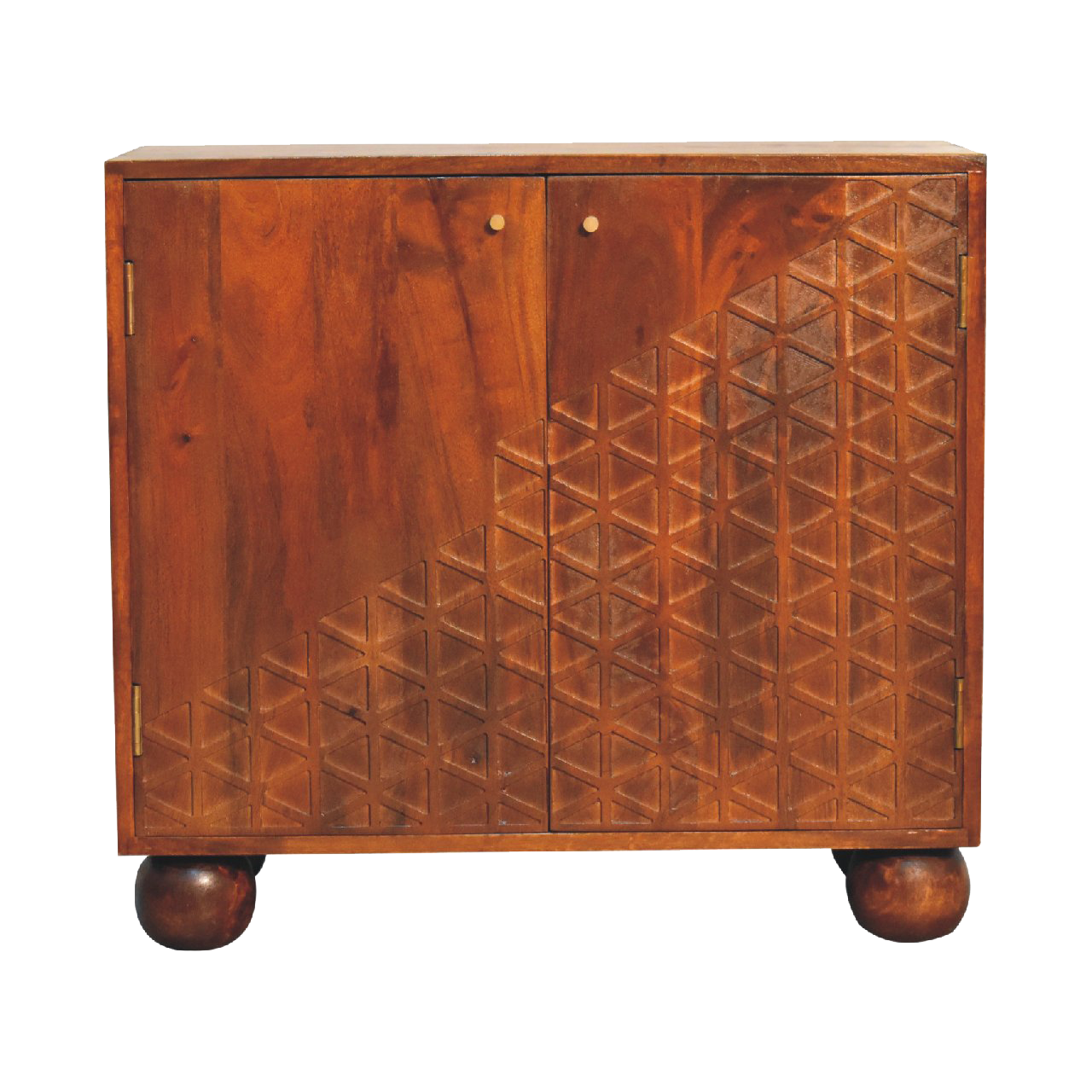 Chestnut Dice Cabinet