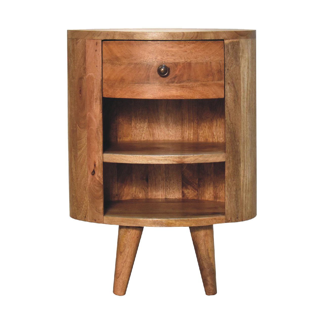 Cortez Oak-ish Bedside