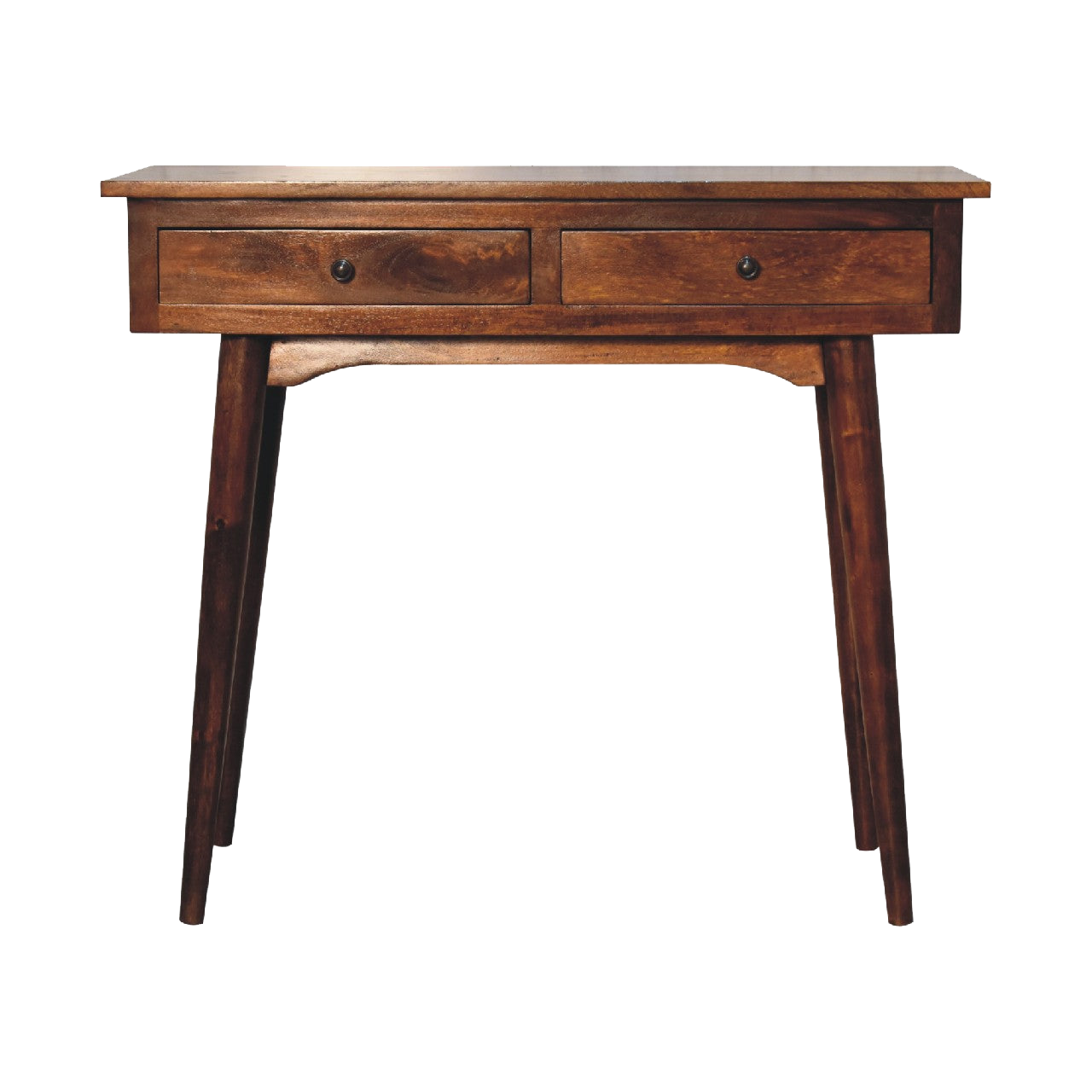 Chestnut Hallway 2 Drawer Console Table