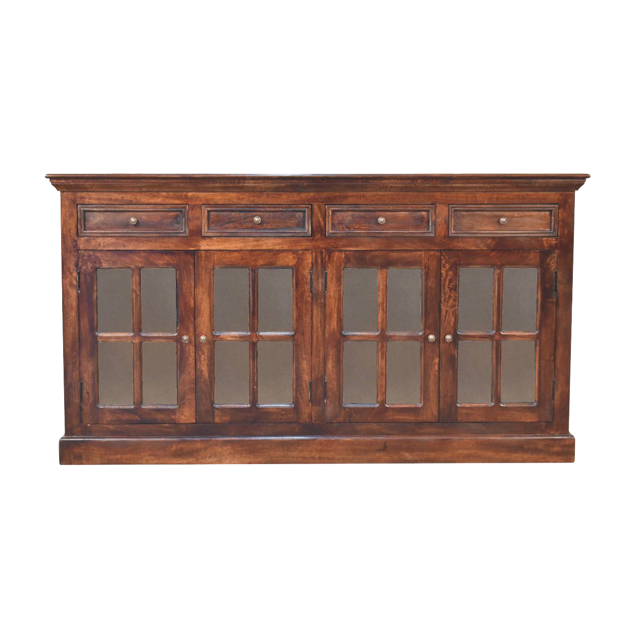 Light Walnut Glazed Sideboard