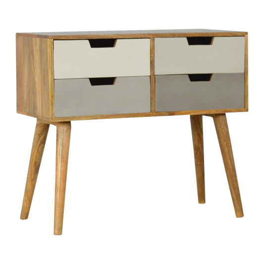 Grey Gradient Console Table