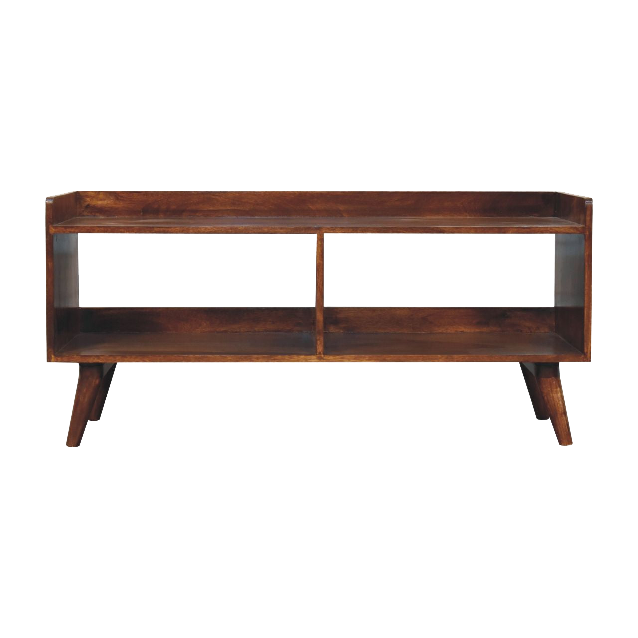 Open-top Chestnut Media Unit