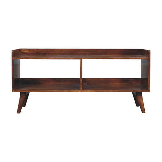 Open-top Chestnut Media Unit