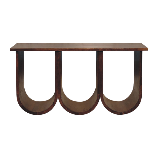 Triple Open Style Coffee Table