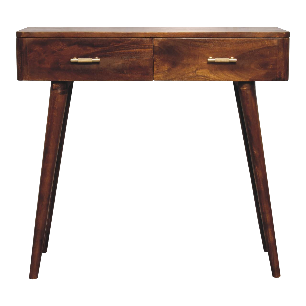 Chestnut T-Bar Console Table