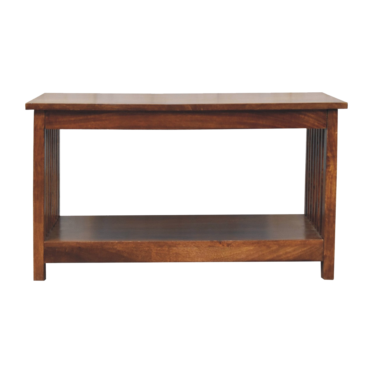 Slatted Chestnut Coffee Table