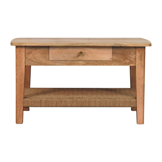 Rope 1 Drawer Coffee Table