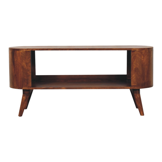 Soba Chestnut Shoe Cabinet