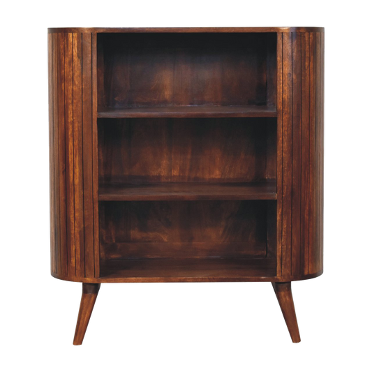 Cortez Chestnut Open Cabinet