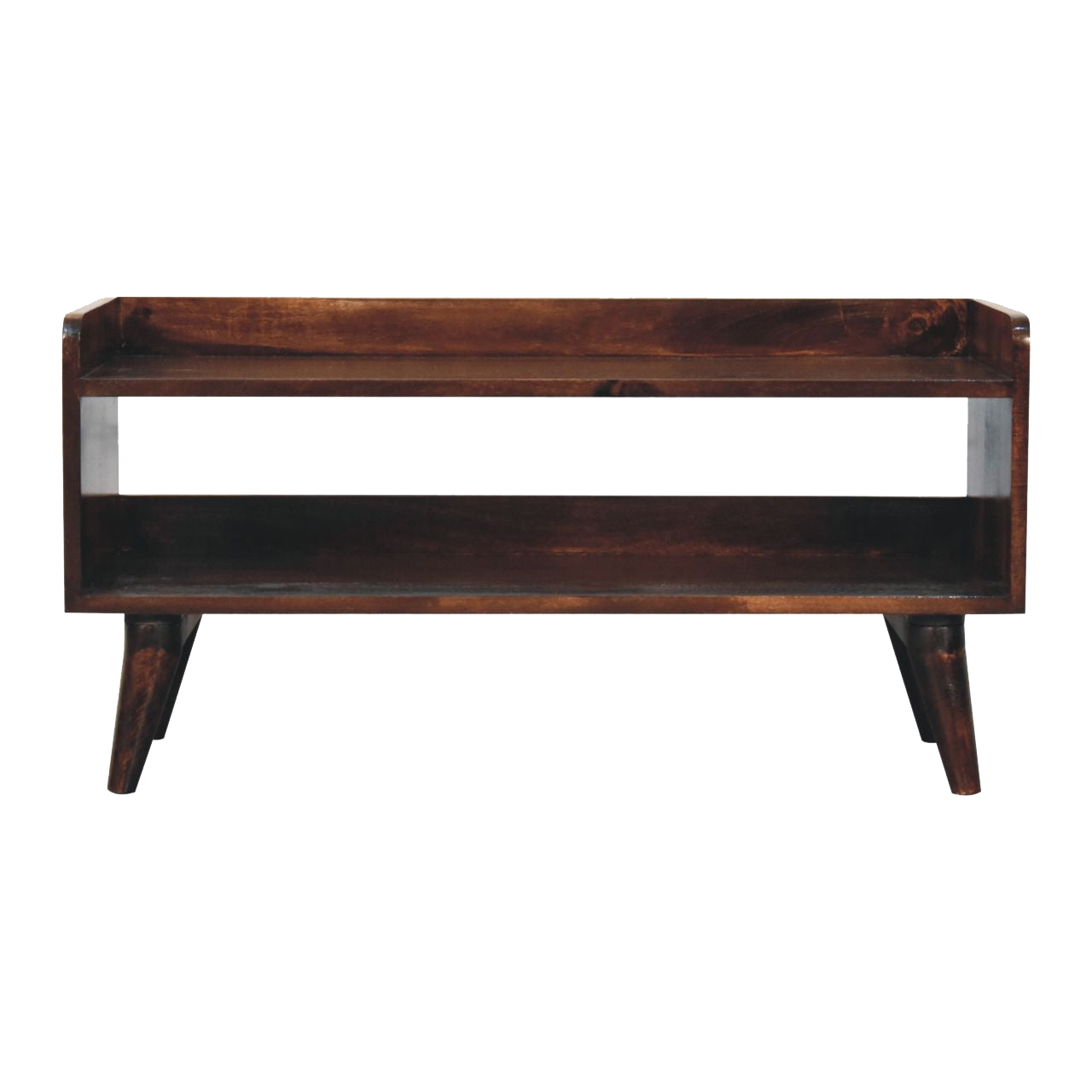 California Walnut Nordic Storage Bench