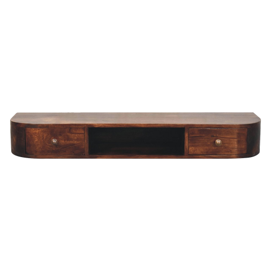 Lunar 2 Drawer Floating Console