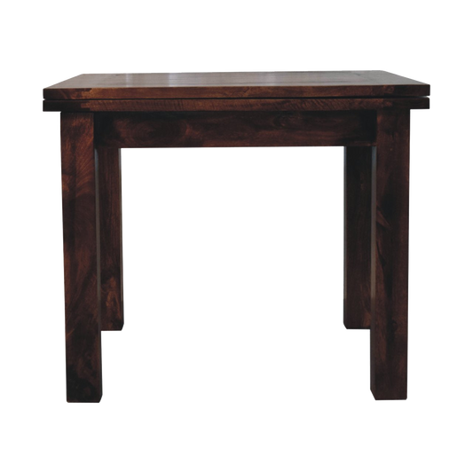 California Walnut Extendable Butterfly Dining Table