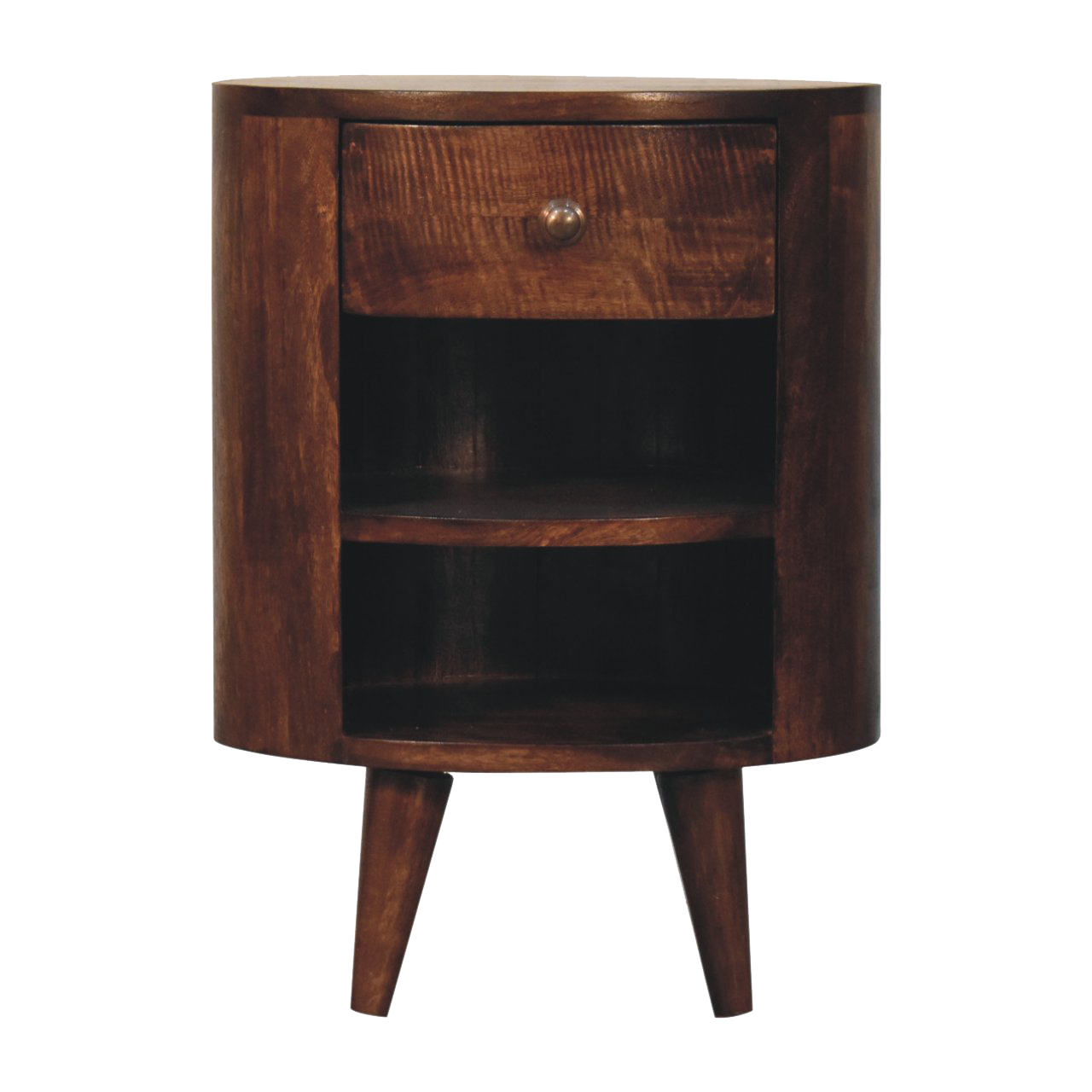 Cortez California Walnut Bedside
