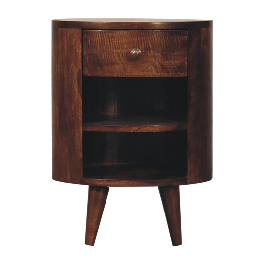 Cortez California Walnut Bedside