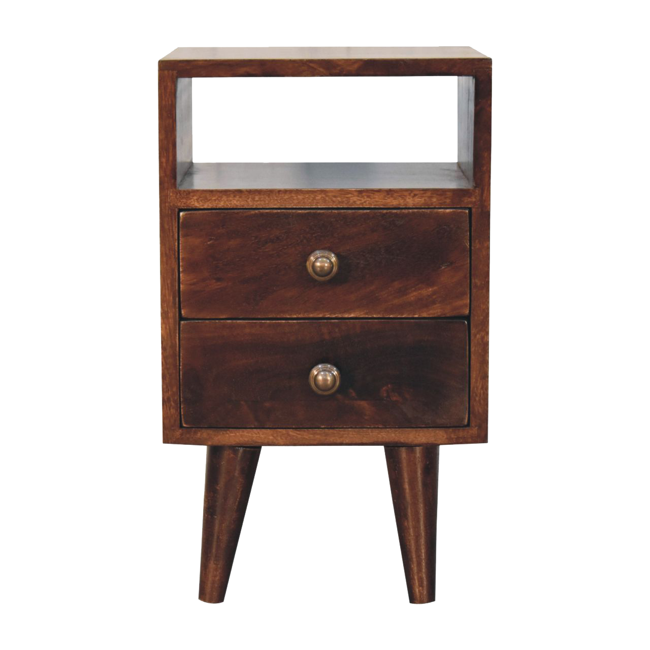 Mini Classic California Walnut Bedside