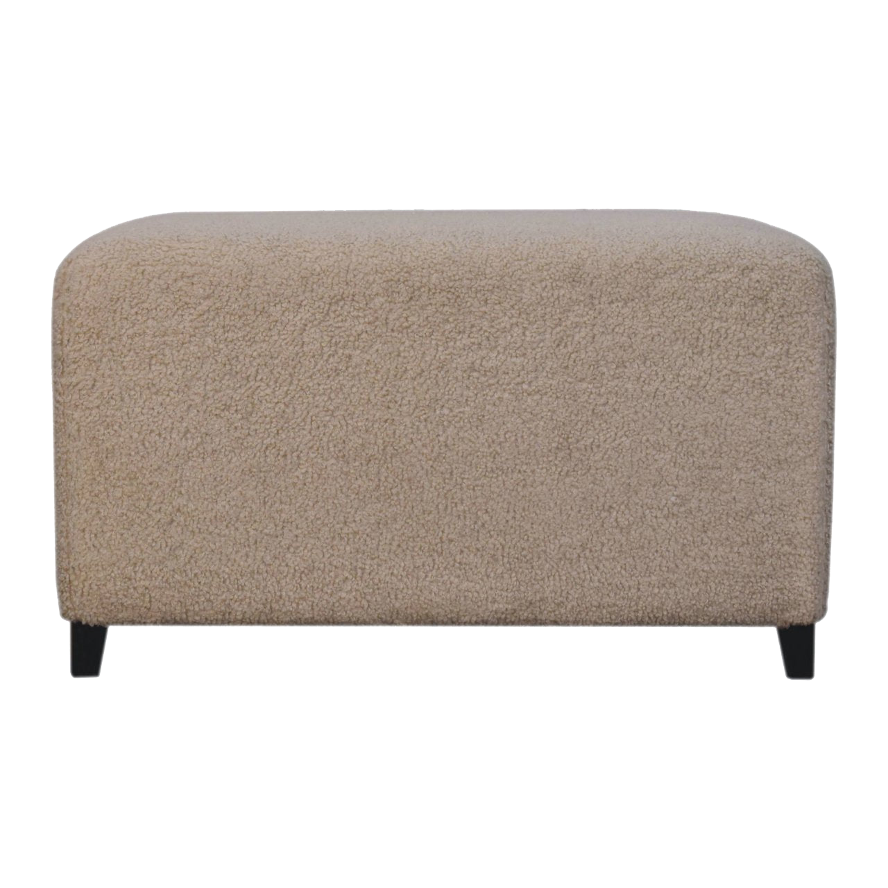 Bliss Cream Bouclé Ottoman