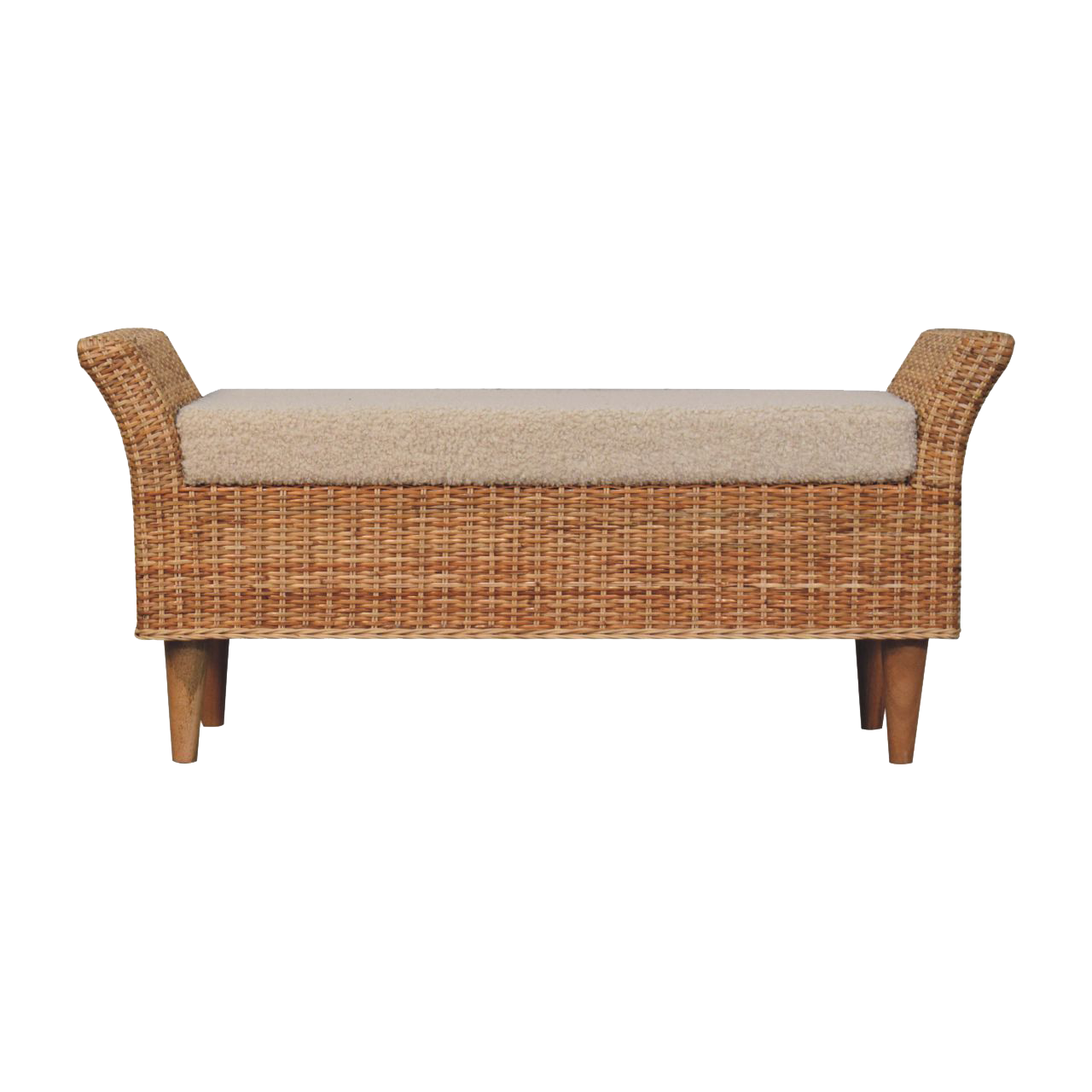 Riviera Woven Bench