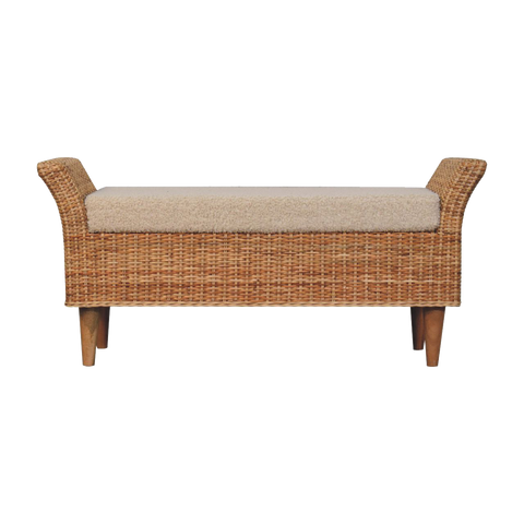 Riviera Woven Bench