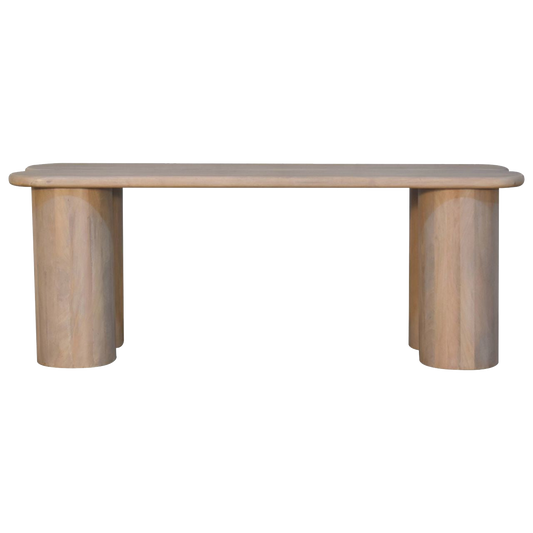 Twin Plank Marble Bench