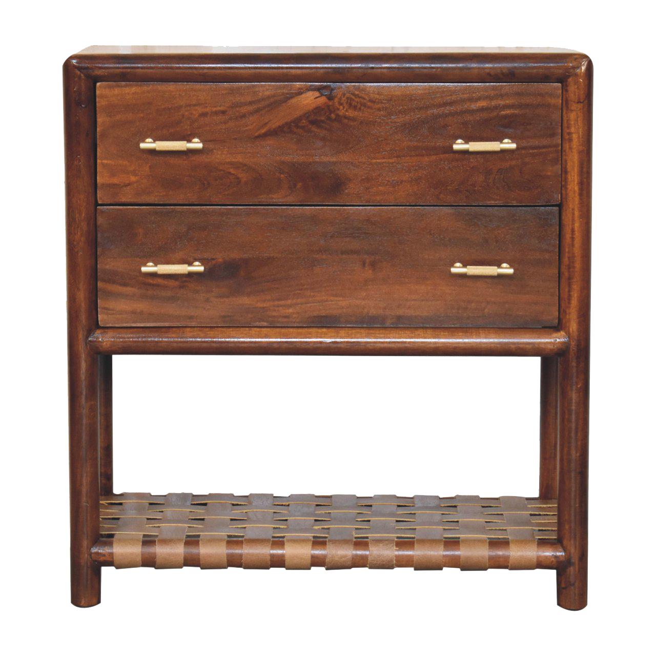 Regency Woven 2-Drawer Nightstand