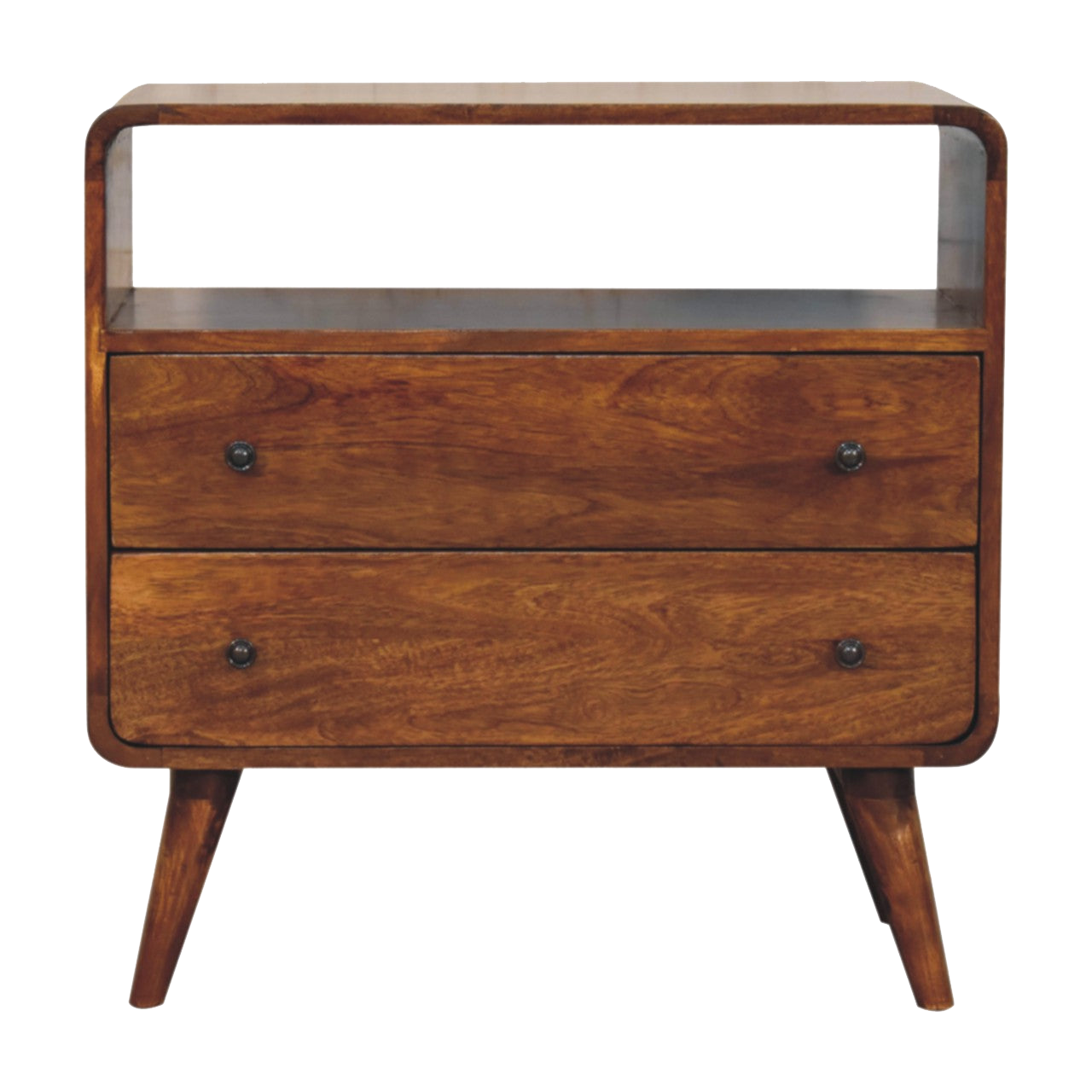 Curved Nordic Charm Console