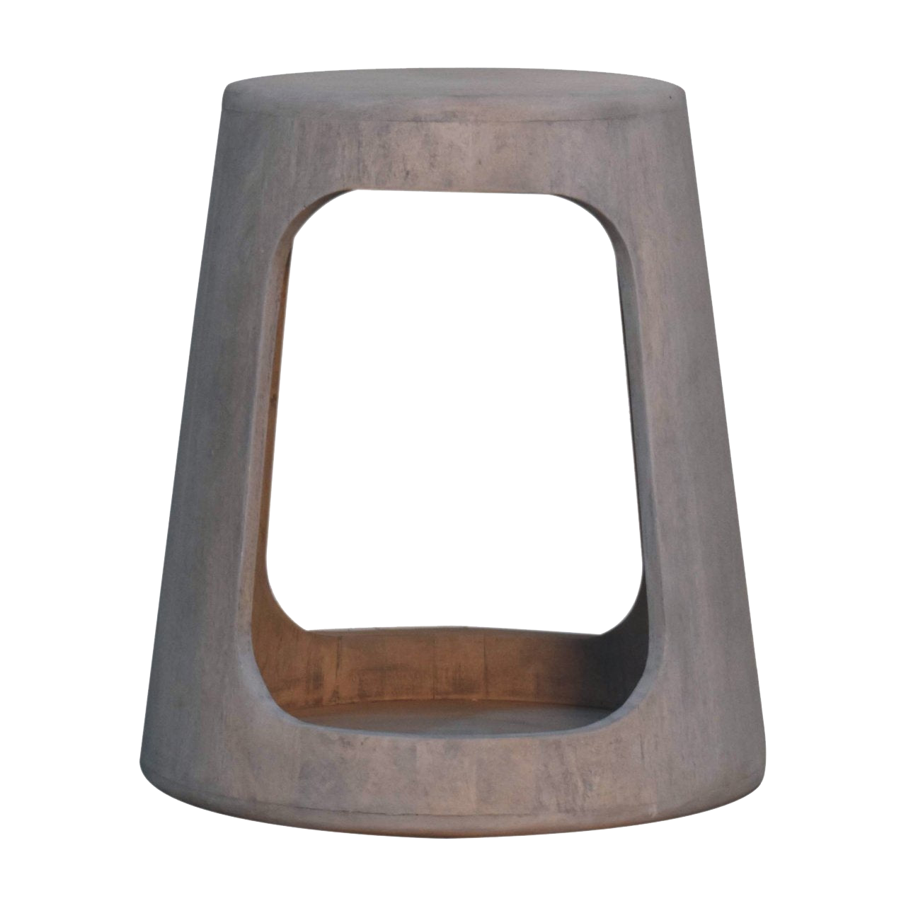 Acid Wash Open Side Table