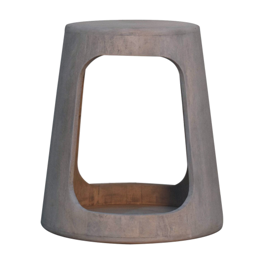 Acid Wash Open Side Table