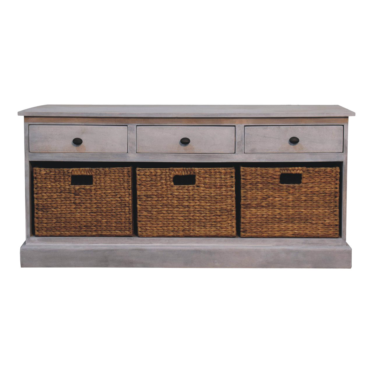 Acid Wash Basket Storage Cabinet
