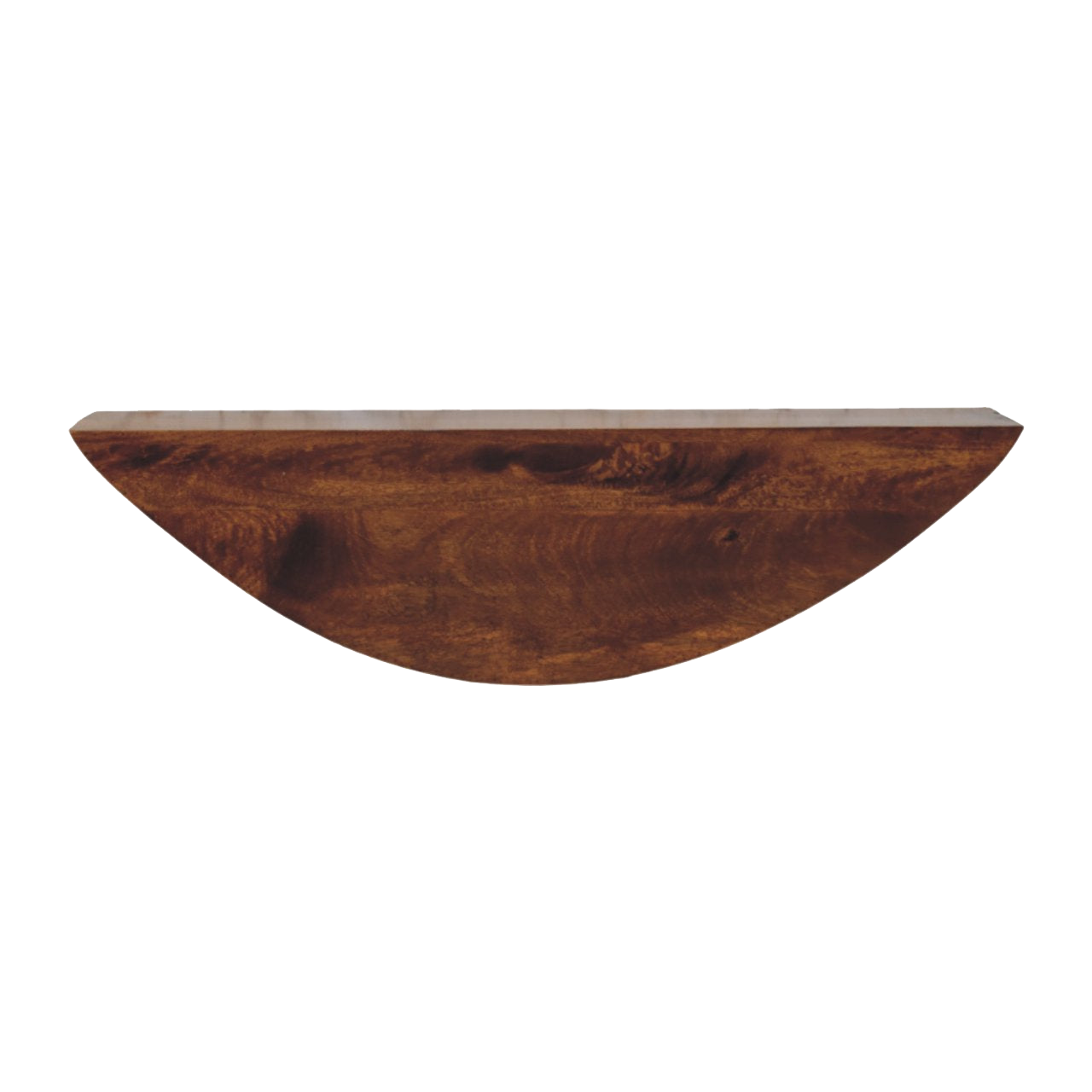 Crescent Floating Wall Shelf