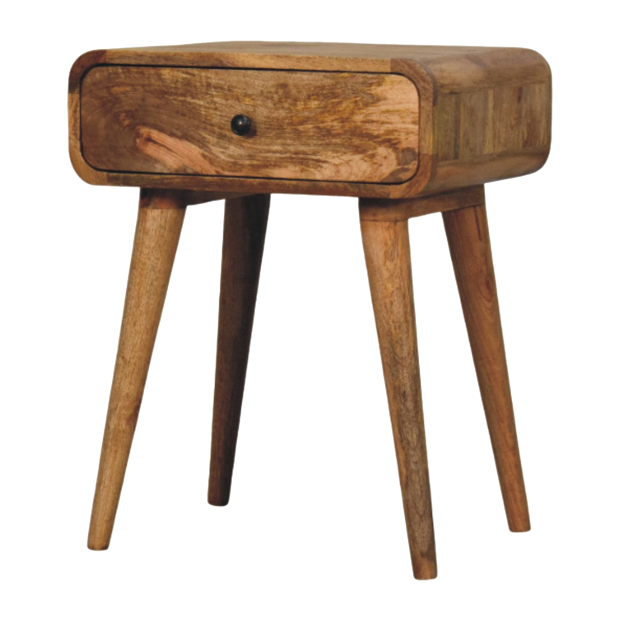 Avora Oak-ish Nightstand with 1 drawer