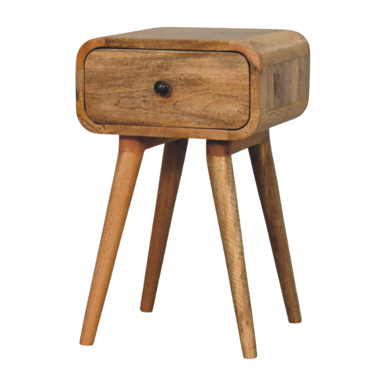 Avora Mini Oak-ish Nightstand with 1 drawer