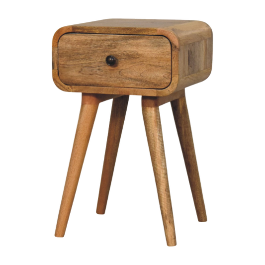 Avora Mini Oak-ish Nightstand with 1 drawer
