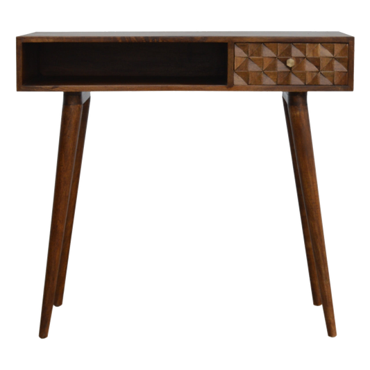 Chestnut Diamond Writing Desk
