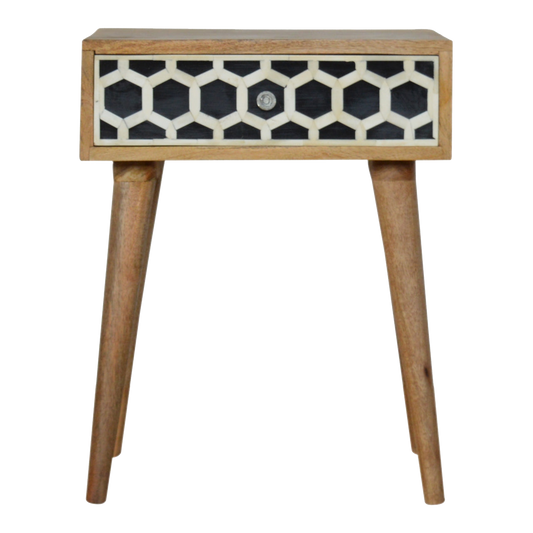 Bone Inlay Bedside