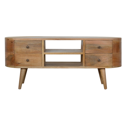Rounded Entertainment Unit