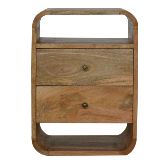 London Bedside with 2 Drawers