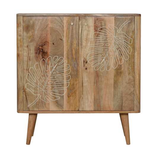 Lead Embossed Resin Cabinet