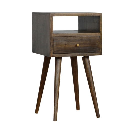 Mini Grey Washed Bedside
