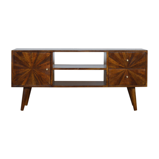 Chestnut Sunrise TV Stand