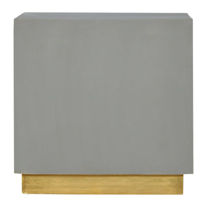 Sleek Cement finish Bedside unit