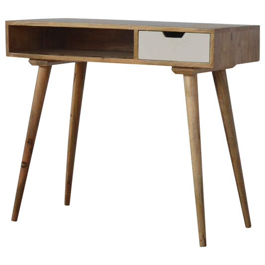 White Drawer Writing Desk