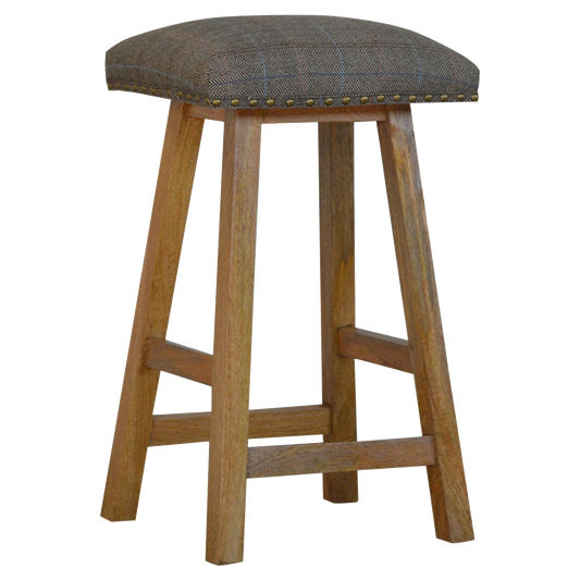 Multi Tweed Bar Stool