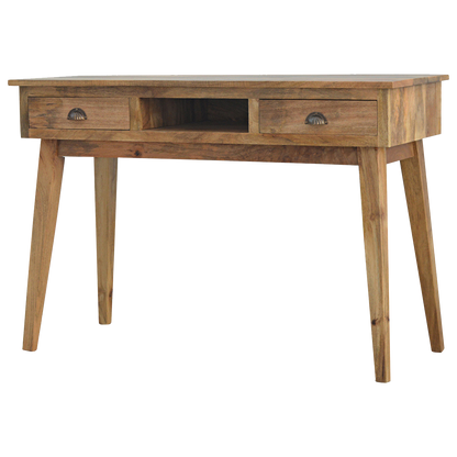 2 Drawer Shell Writing Desk