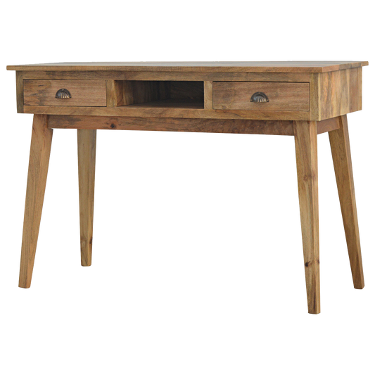 2 Drawer Shell Writing Desk