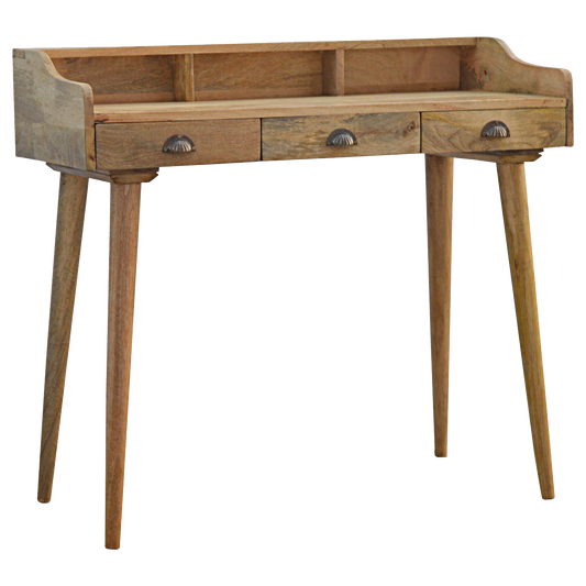 Gallery Back Shell Writing Desk