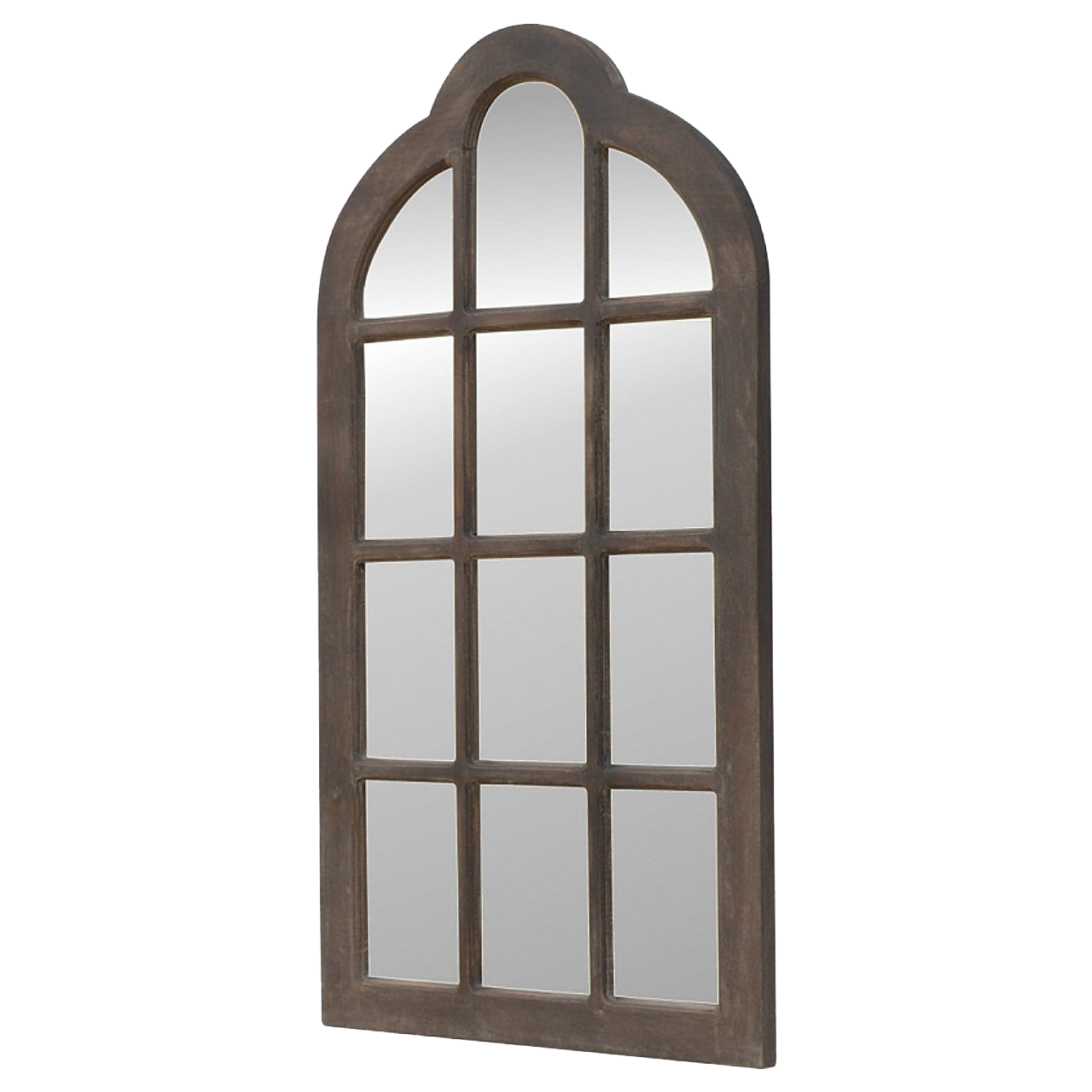 Mango Wood Arch Mirror Frame