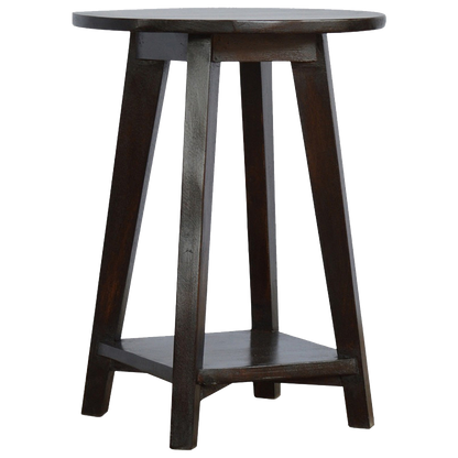 Walnut Undercarriage Bar Stool